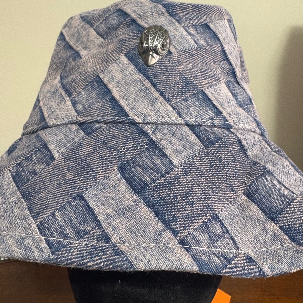 Kurt Geiger Kensington Textured Women's Bucket Hat - Picture 2 of 9